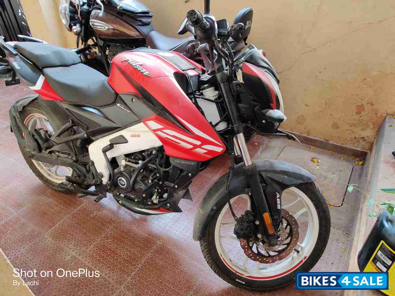 Burnt Red Bajaj Pulsar NS 160 BS6