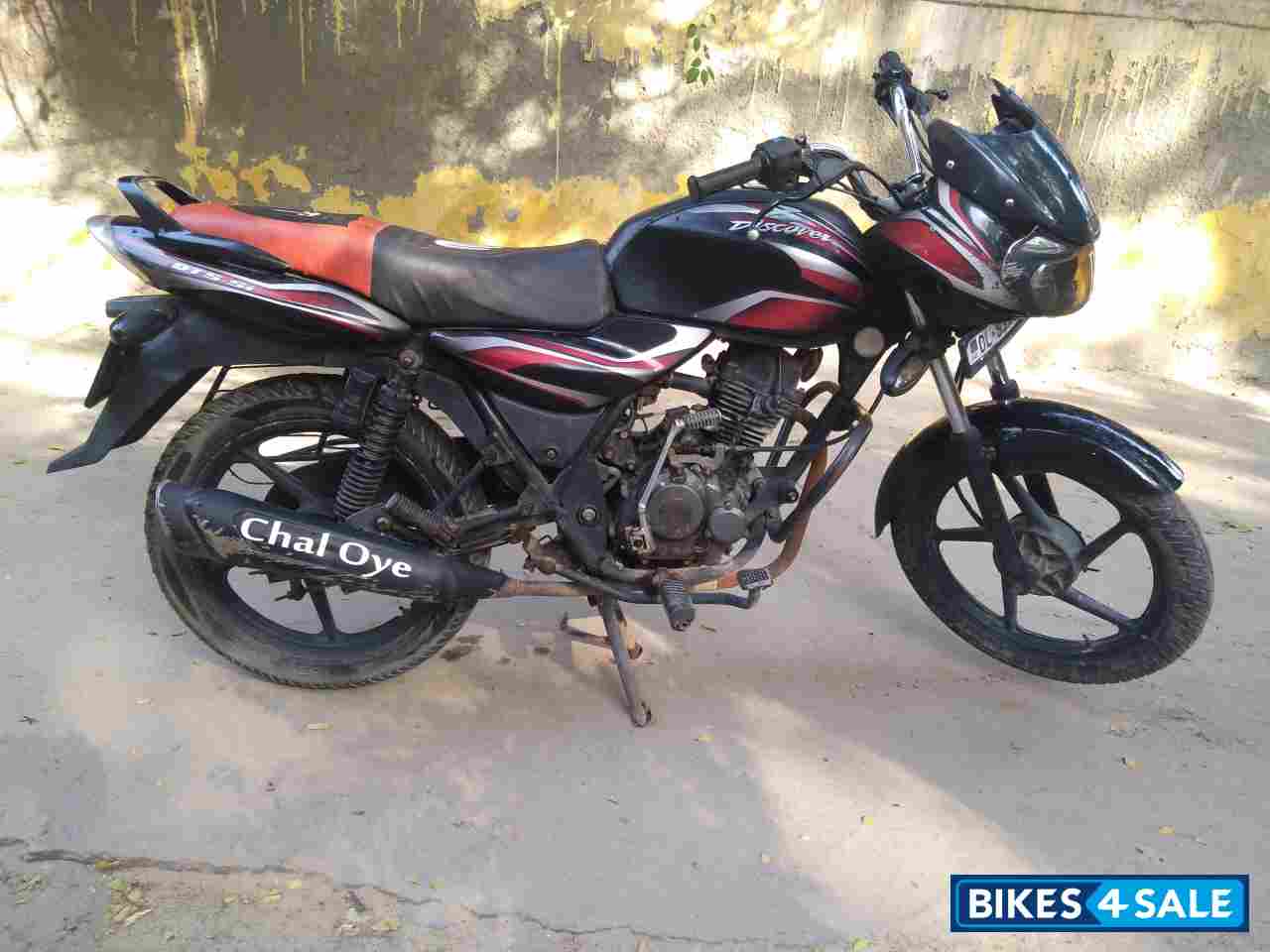 E.black Bajaj Discover 100 DTS-Si