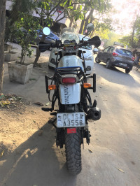 White Royal Enfield Himalayan