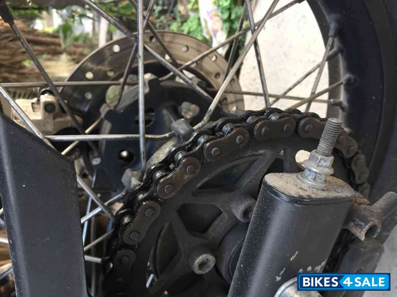 White Royal Enfield Himalayan