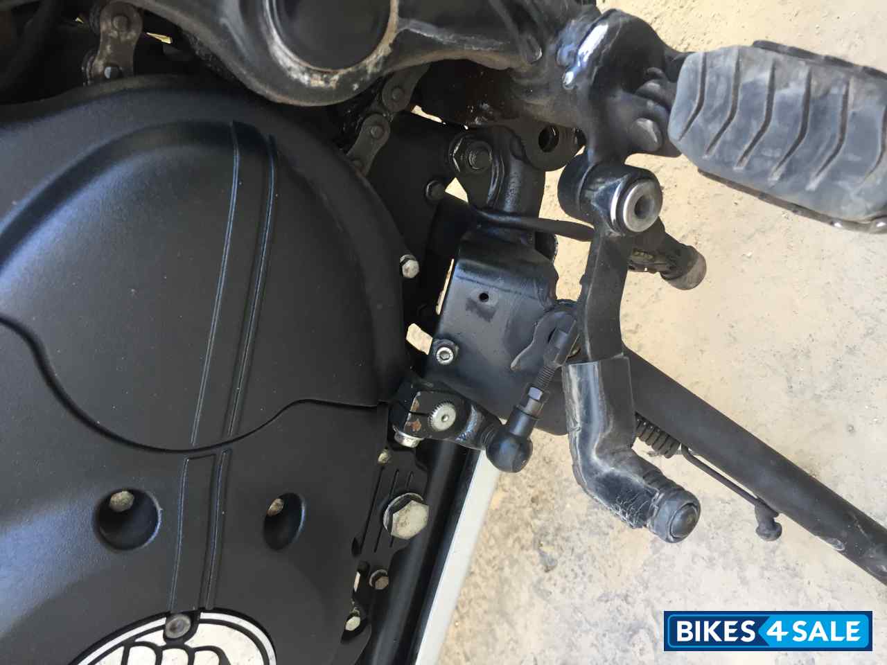 White Royal Enfield Himalayan