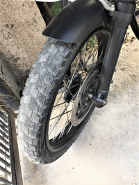 White Royal Enfield Himalayan