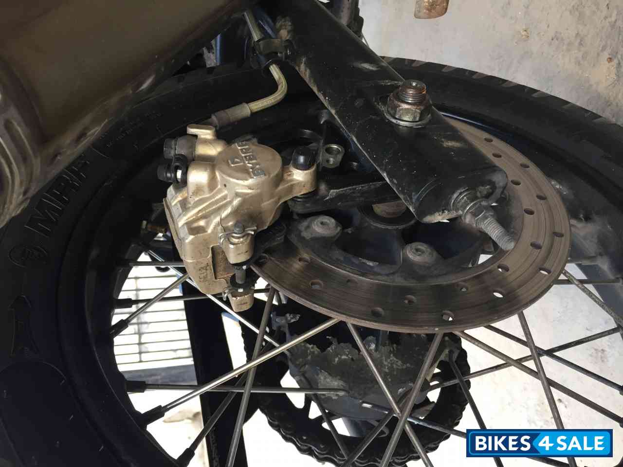 White Royal Enfield Himalayan