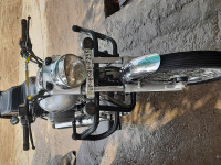 Silver Royal Enfield Bullet Electra Twinspark