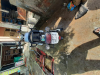 Silver Royal Enfield Bullet Electra Twinspark