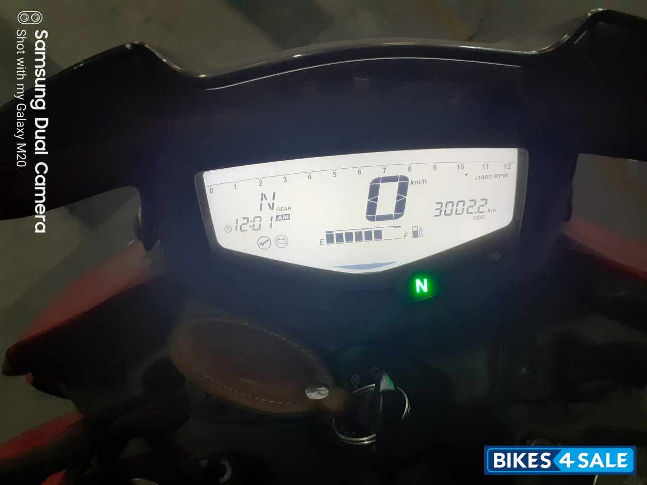 Red TVS Apache RTR 200 4V