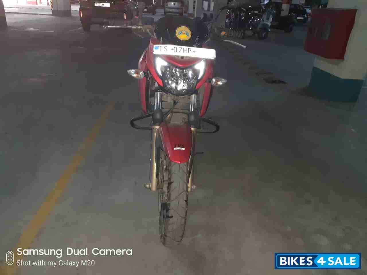 Red TVS Apache RTR 200 4V