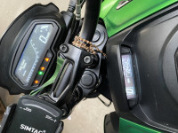 Green Bajaj Dominar 400 ABS BS6