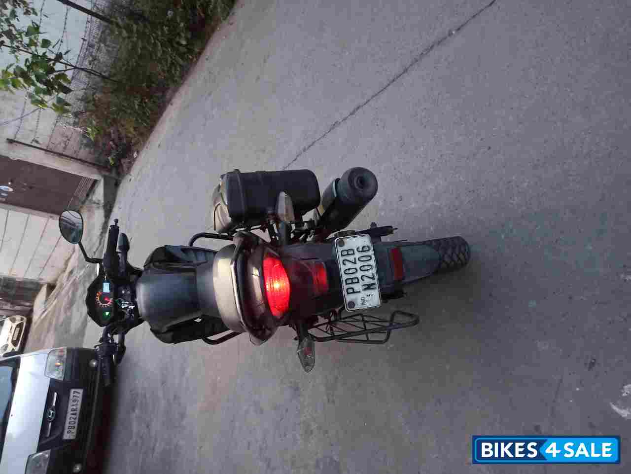 Black Honda Unicorn Dazzler