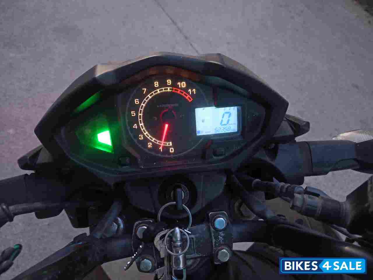 Black Honda Unicorn Dazzler