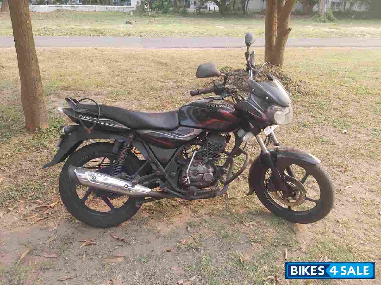 Black Red Bajaj Discover DTSi 150