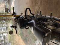 Black Royal Enfield Bullet 500