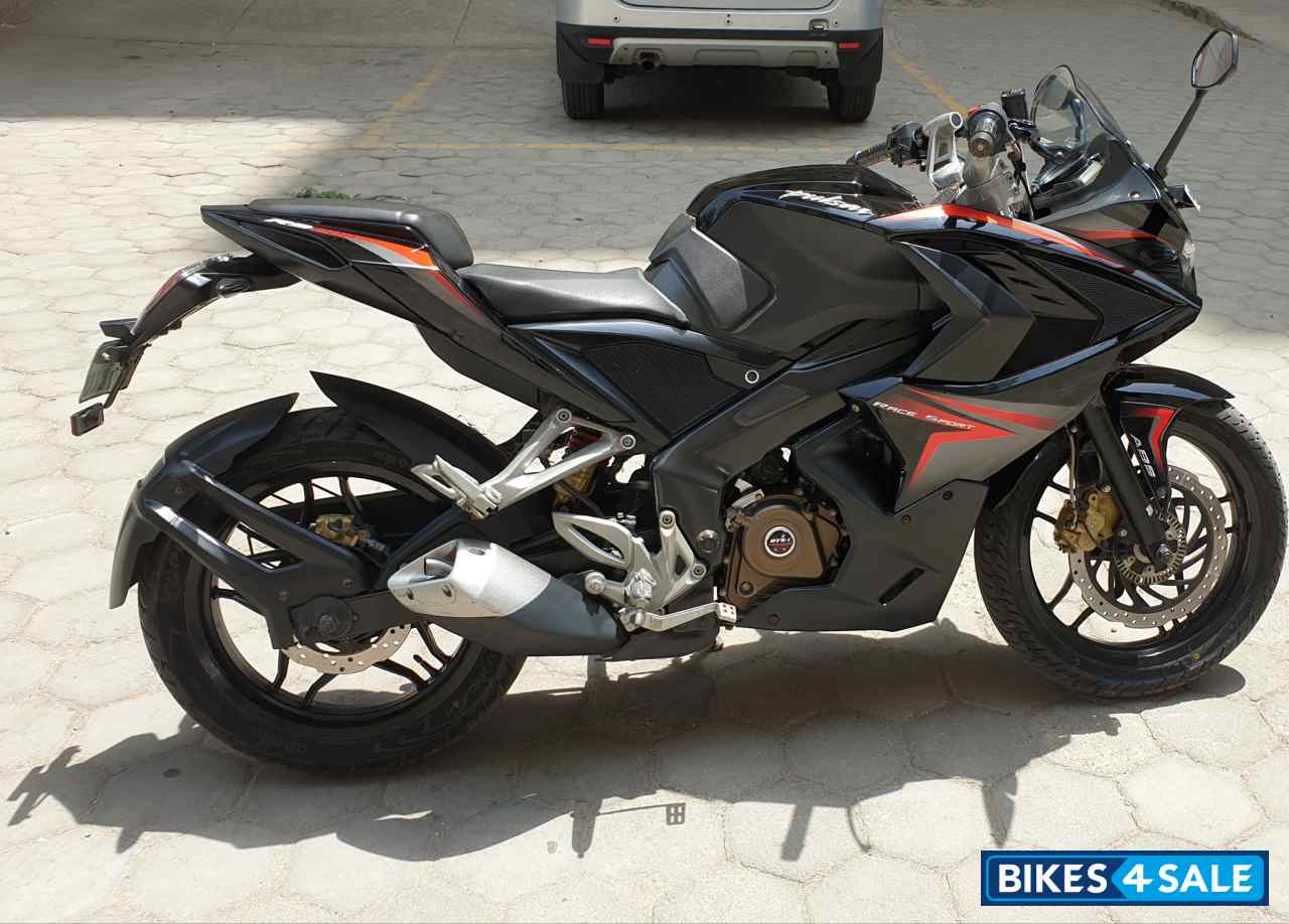 Black With Red Graphics Bajaj Pulsar RS 200 ABS Black With Red Graphics Bajaj Pulsar RS 200 ABS
