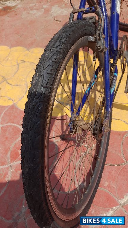 Blue And White Bicycle Firefox