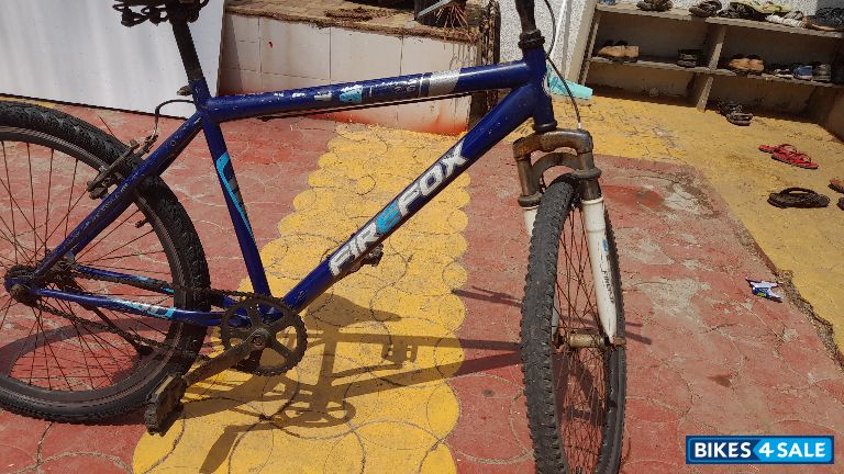 Blue And White Bicycle Firefox