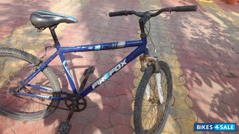 Blue And White Bicycle Firefox