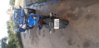 Blue Suzuki Gixxer SF
