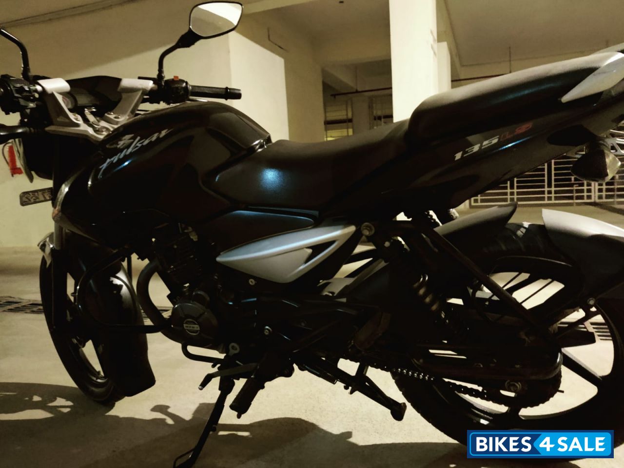 Black Bajaj Pulsar 135LS