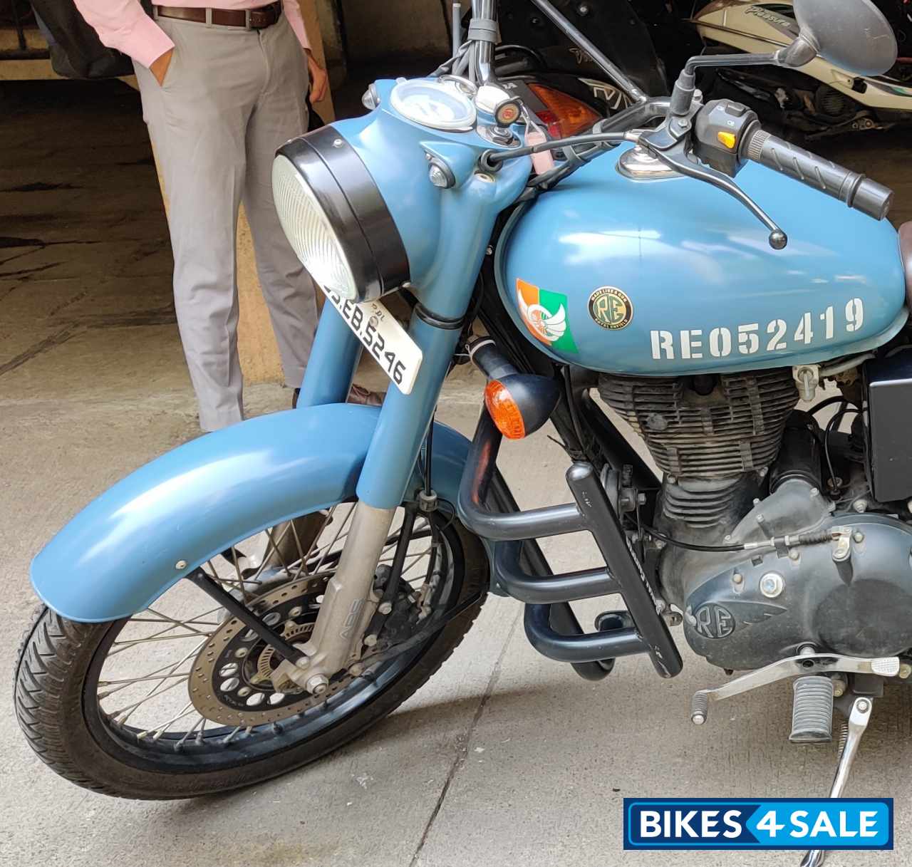Royal Enfield Classic Signals Airborne Blue