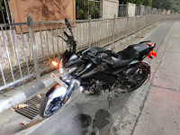 Silver/grey Bajaj Pulsar NS 160 BS6