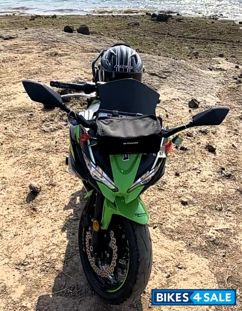 Lime Green Kawasaki Ninja 650 BS6 2021