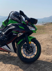 Lime Green Kawasaki Ninja 650 BS6 2021