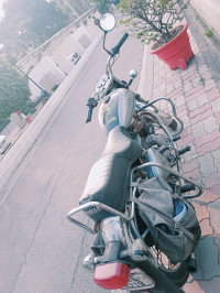 Silver Grey Royal Enfield Bullet Standard 350