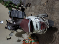 White Suzuki Access 125 Special Edition