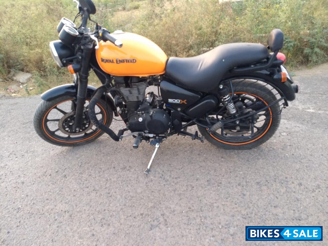 Orange Royal Enfield Thunderbird X 500 Orange Royal Enfield Thunderbird X 500