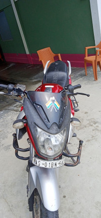 Red/silver/black Yamaha SZ-RR