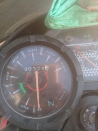 Red/silver/black Yamaha SZ-RR