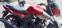 Red/silver/black Yamaha SZ-RR
