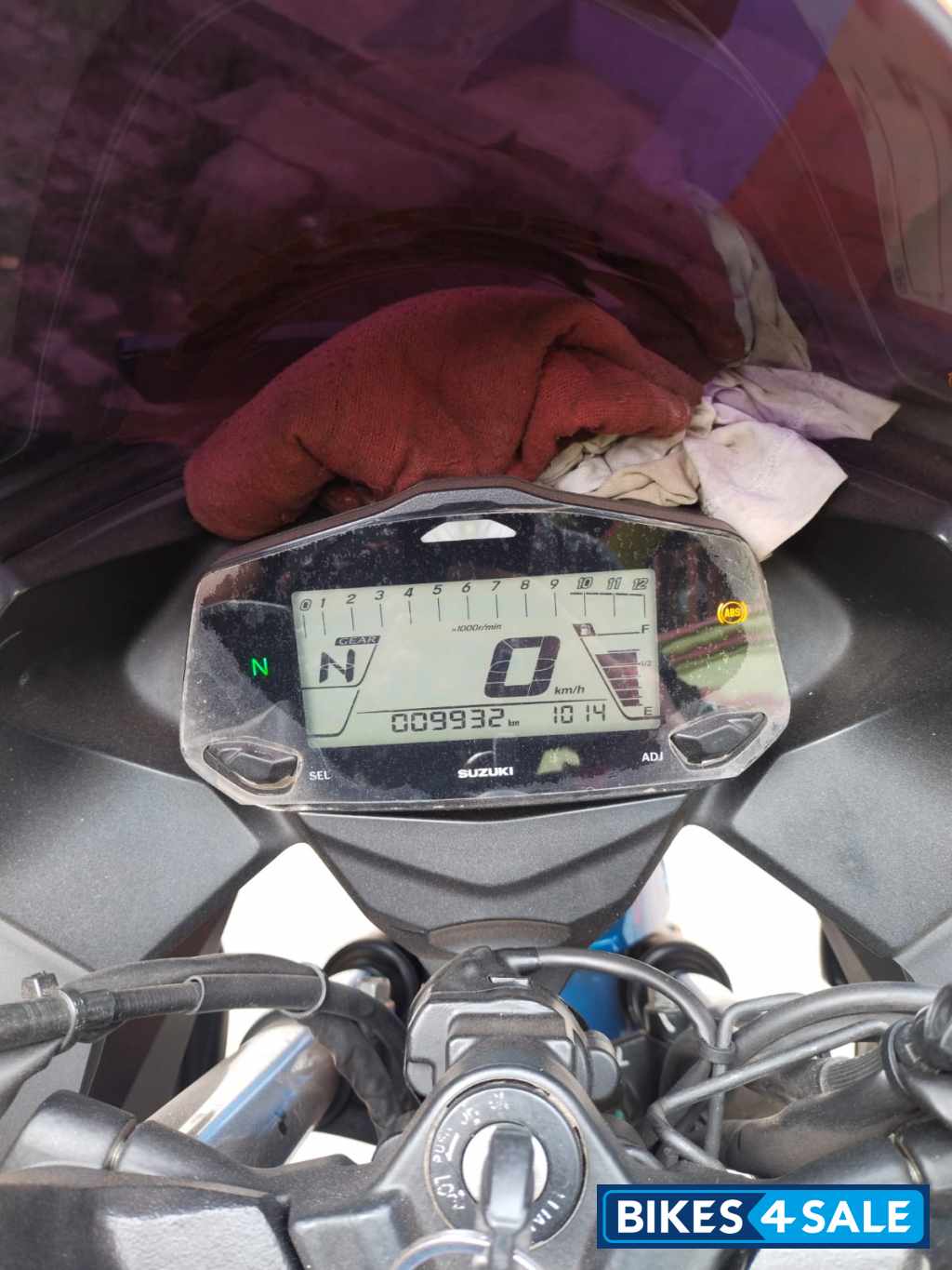 Blue Suzuki Gixxer SF Moto GP