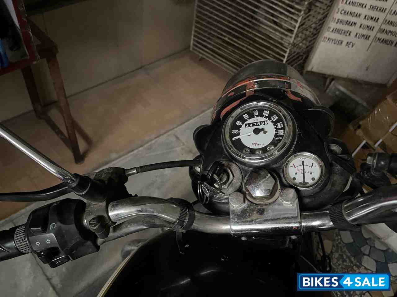 Black Royal Enfield Classic 350