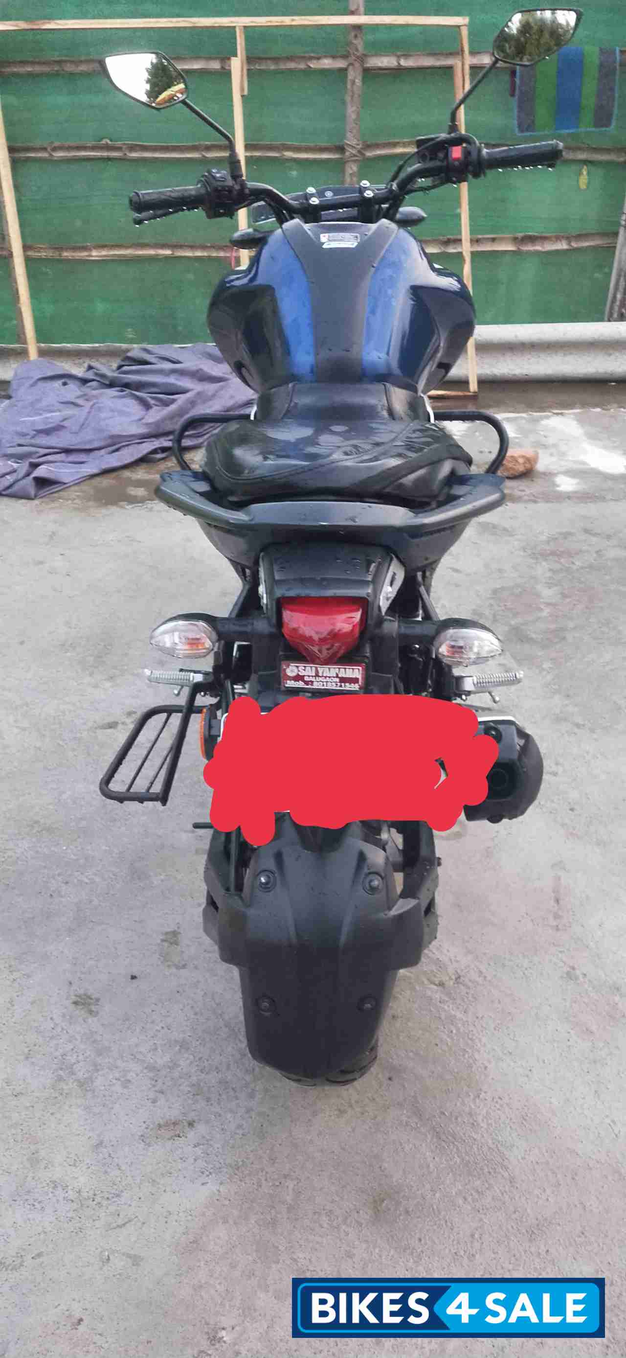 Mat Blue Yamaha FZ FI V3 BS6