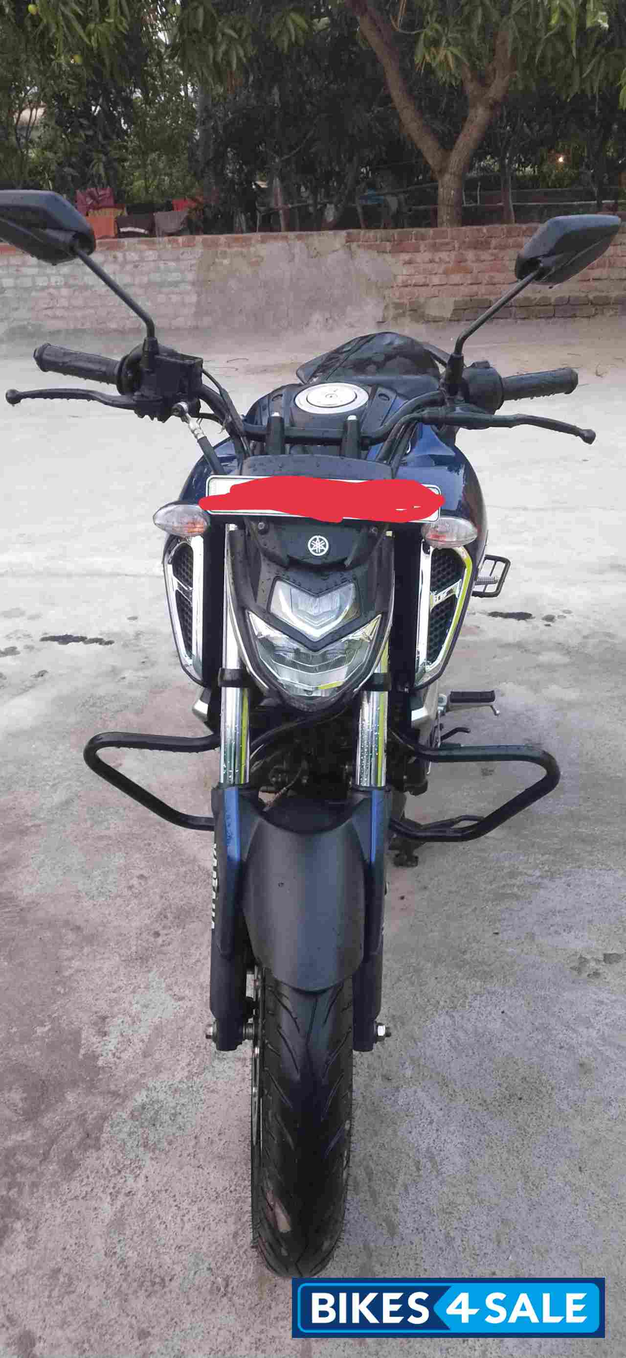 Mat Blue Yamaha FZ FI V3 BS6