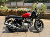 Ravishing Red Royal Enfield Interceptor 650 Twin