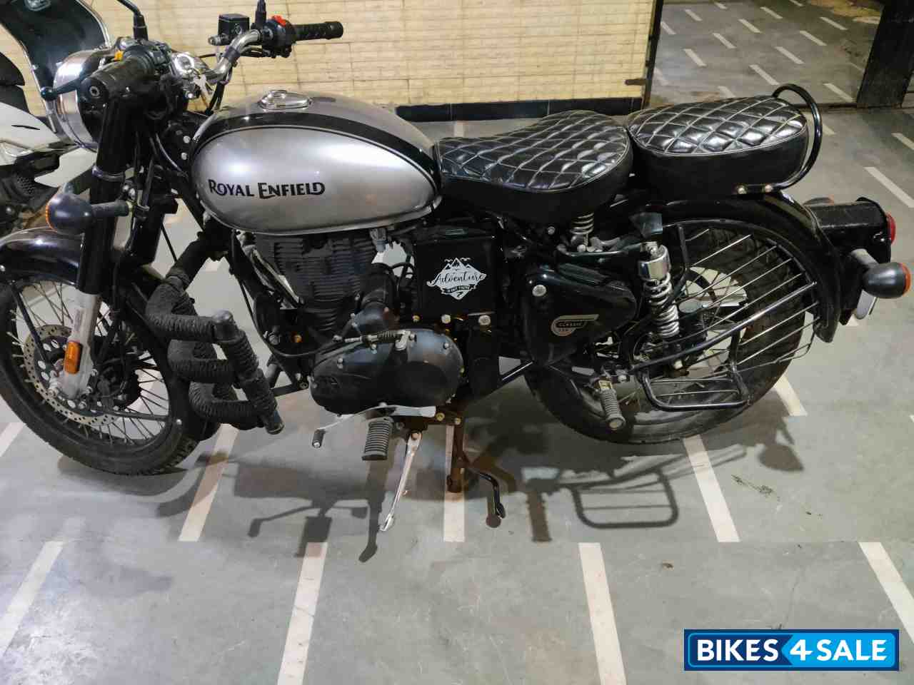 Mercury Silver Royal Enfield Classic 350