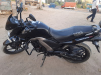 Black Honda CB Unicorn