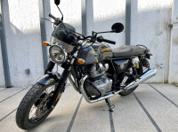 Black Royal Enfield Continental GT 650 Twin