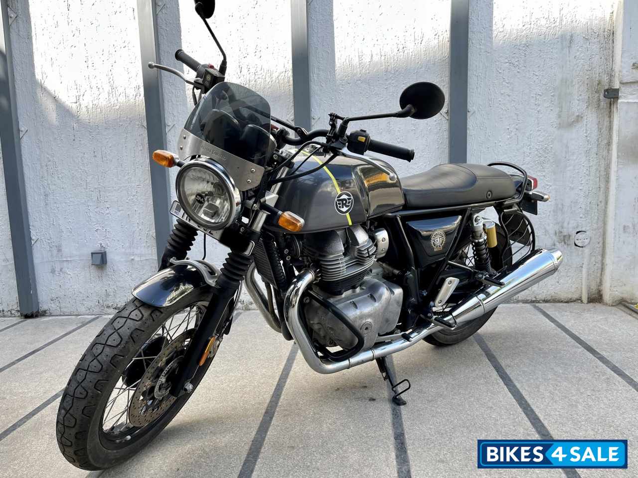 Black Royal Enfield Continental GT 650 Twin