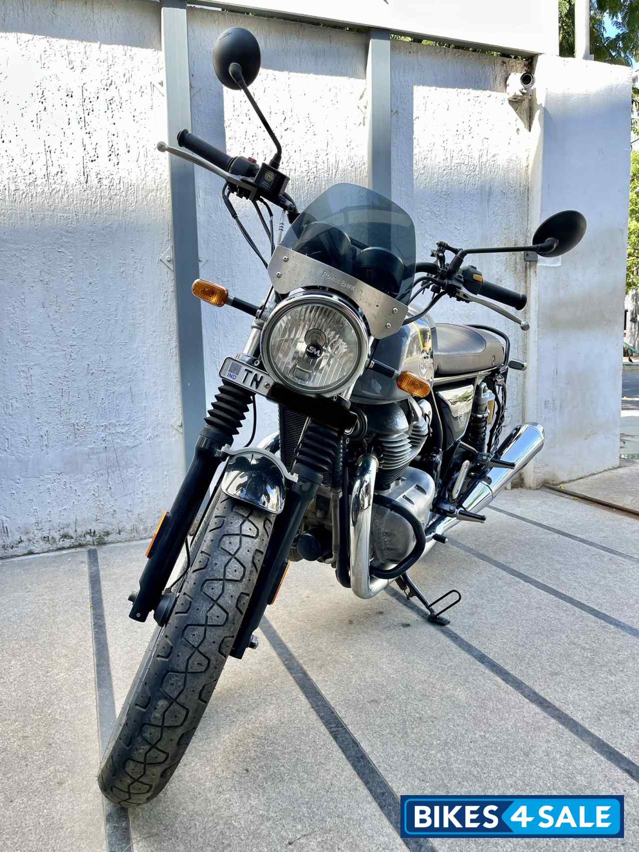 Black Royal Enfield Continental GT 650 Twin