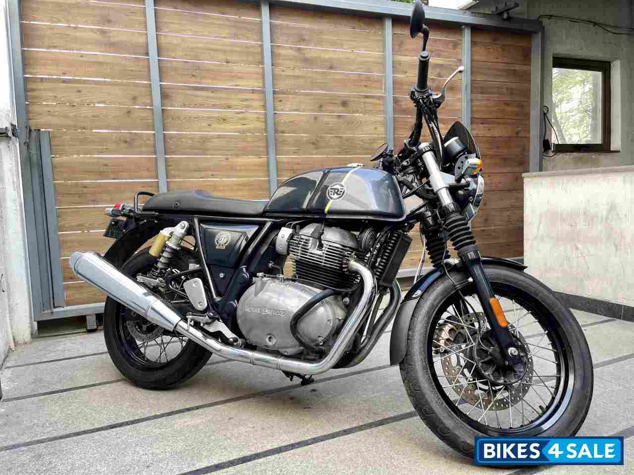 Black Royal Enfield Continental GT 650 Twin