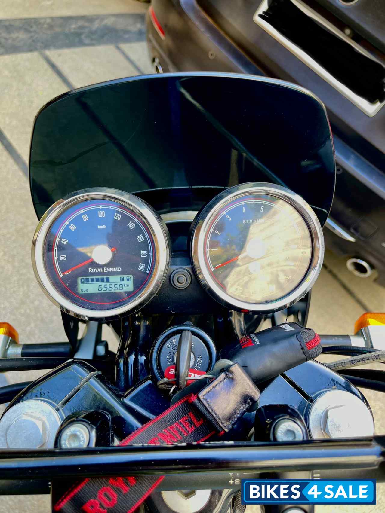 Black Royal Enfield Continental GT 650 Twin