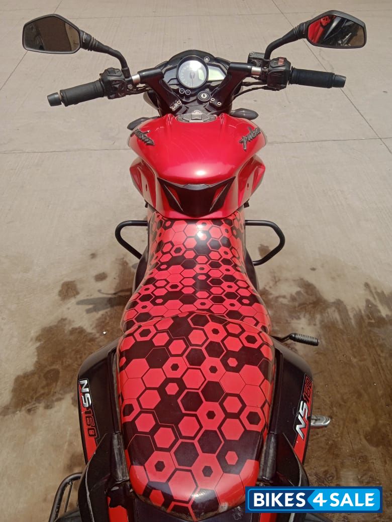 Red And Black Bajaj Pulsar NS 160