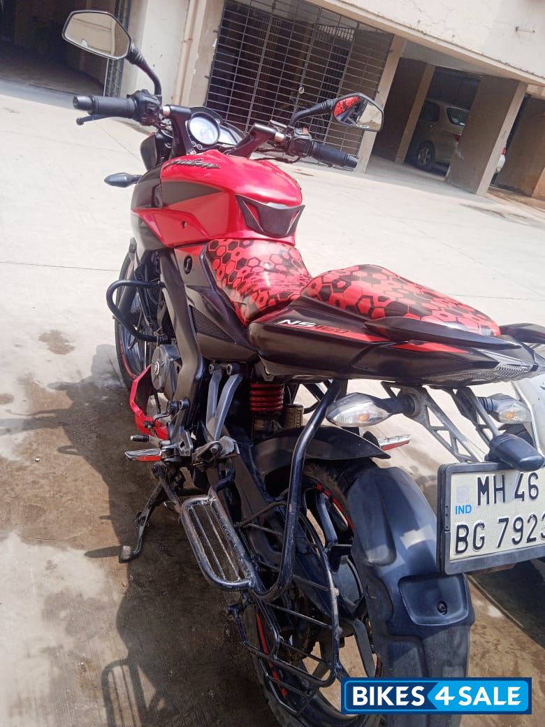 Red And Black Bajaj Pulsar NS 160