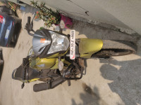 Yellow Honda CB Trigger