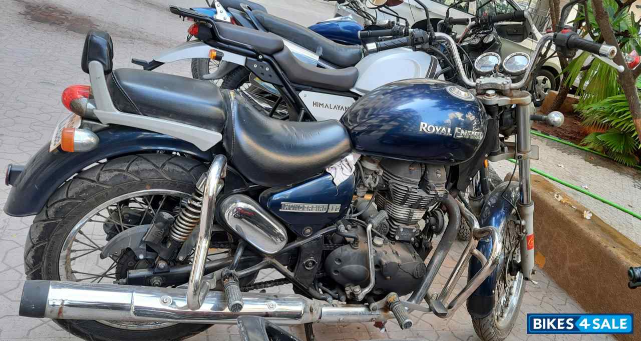 Marine Blue Royal Enfield Thunderbird 350