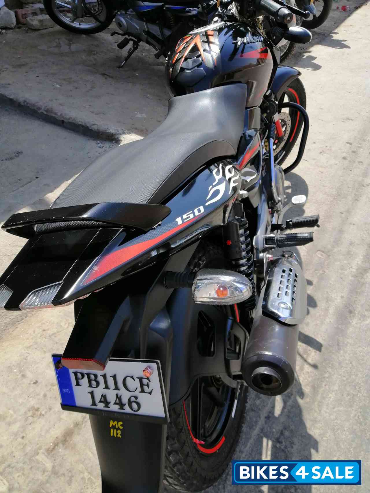 Black Bajaj Pulsar 150 DTSi