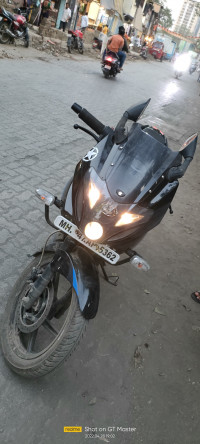 Blue Black Bajaj Pulsar 220F